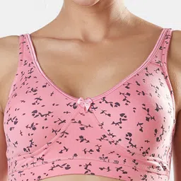 Sonari Pack Of 2 Pink & Blue Abstract Bra richafushiapink32D image 4