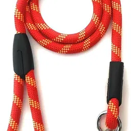 buyagain Nylon Rope Leash for Large & Giant Dogs, Extra Large (XL), 6 Ft, Red - 15mm 182 cm Dog & Cat Chain Leash-picture-15