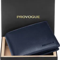 Men Casual, Evening/Party, Formal, Travel Blue Genuine Leather RFIDWallet-image-47