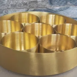 siprija handicrafts Spice Set Brass image 3