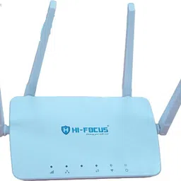HI-FOCUS WIFI ROUTER SUPPORT ALL NETWORK 5G/4G/3G/2G SIMCARDS WITH 4 ANTENAA HF-R1104T-4G 4G Router 2.4 GHz 150 Mbps Wifi Speed Dual Band Internal & External Antenna MiFi (Sim Based) image 5