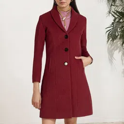 Chemistry Single-Breasted Notched Lapel Overcoat-picture-14