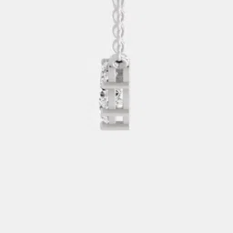 Sparkles Lab Grown Diamond 1.31 Carat Round Graduated Bar Necklace image 4