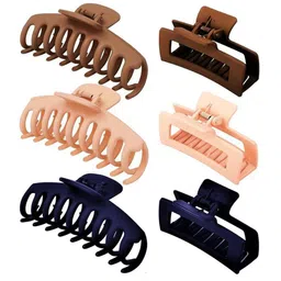 HANDBAG COLLECTION Women Set of 6 Claw Clip-picture-25
