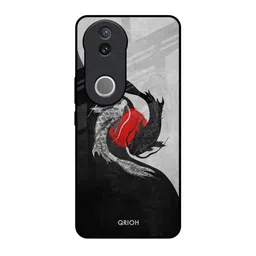 QRIOH Abstract Printed Vivo V50 5G Back Case Mobile Accessories-image-19