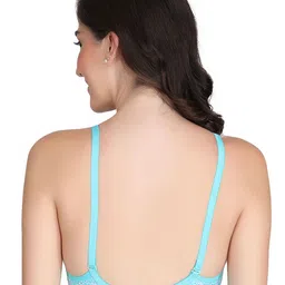 Liigne Women Pack of 2 Cut and Sew Floral Printed Full Coverage Lightly Padded Bra image 2