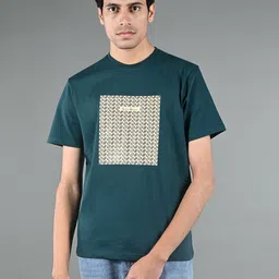 LOUIS STITCH Men Super Combed Cotton Regular Fit Round Neck T-Shirt-image-95