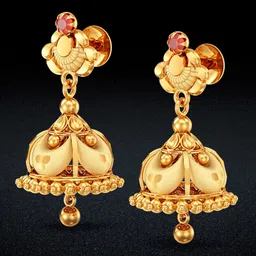Joyalukkas Women 22KT Yellow Gold Earrings 2.19 Gm-picture-26