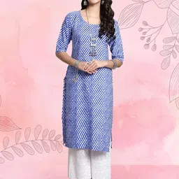 Ethnic basket Women Pack Of 2 Multicoloured Crepe Kurtas image 4