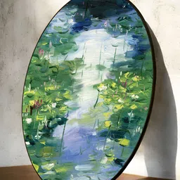 Art Street Green & Blue Paper Floral and Botanical Wall Art-picture-40