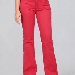 Wrangler Women Flared High-Rise Stretchable Jeans-image-92