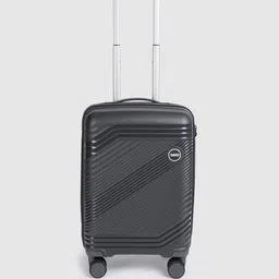 Teakwood Leathers STRIPES Textured Hard Sided Cabin Size Trolley Bag 38 L image 1