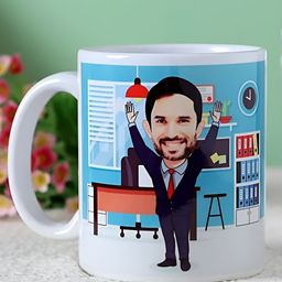 fnp Multicoloured Printed Ceramic Glossy Mugs Set of Cups and Mugs-picture-43
