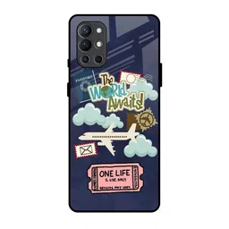 QRIOH Typography Printed OnePlus 9R Back Case Mobile Accessories-picture-47