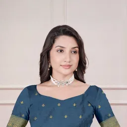 Mufa Woven Design Zari Art Silk Banarasi Saree image 4