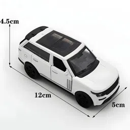toybot 1:36 Scale Range Rover Die Cast Meta Car - Openable Door and Back, Pullback image 3