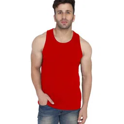 WOOSTRO Men Pack Of 2 Solid Round Neck Cotton Slim Fit T-shirts-picture-20