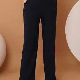 Chemistry Women Original Straight Fit High-Rise Parallel Trousers-image-49