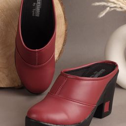 TRYME Women Block Pumps-picture-1