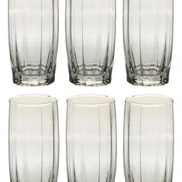 1ST TIME Yellow & Transparent Glass Solid Water Bottle image 2