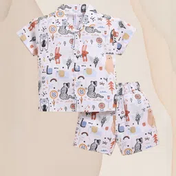NAAMJAP Kids-Unisex Pure Cotton Printed Clothing Set-picture-47