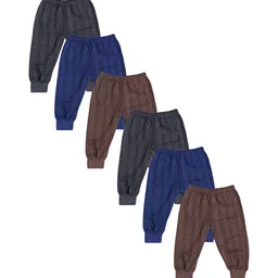 Dowin Infants Boys Pack Of 6 Printed Joggers-picture-18