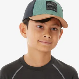 Quechua By Decathlon Boys MH100 Colourblocked Baseball Cap image 4