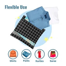 Aura Brown 18 Pieces Printed Cotton Drawer Organiser image 5