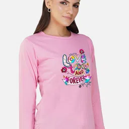 Metronaut Women 2 Printed Bio Finish Applique T-shirt image 2