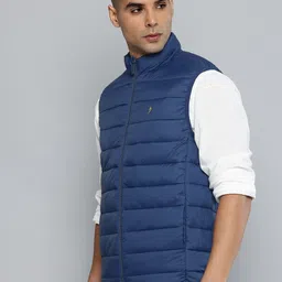 Indian Terrain Mock Collar Padded Insulator Gilet Jacket image 2
