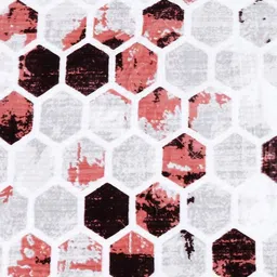 Monte Carlo White & Black Geometric Printed 950 GSM Heavy Winter Single Bed Blanket image 5