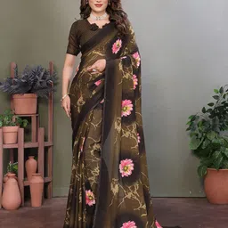 Moda Rapido Women Floral Saree-picture-29