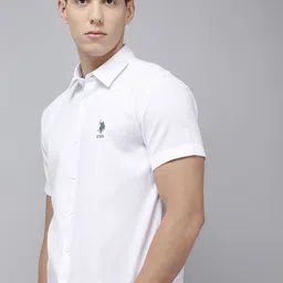 U.S. Polo Assn. Denim Co. Pure Cotton Casual Shirt-picture-32