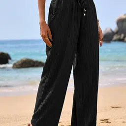 RAJOVATI Women Loose Fit Trousers image 5