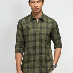 Arrow Sport Men Slim Fit Opaque Checked Casual Shirt-image-26