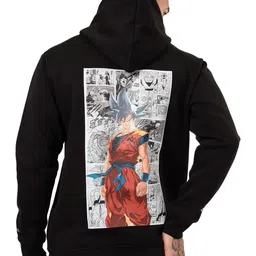 RHINO CULT Son Goku Men Embroidered Cotton Sweatshirt-image-26