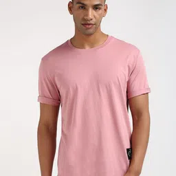 Calvin Klein Jeans Men Solid Round Neck Cotton T-shirt-picture-13