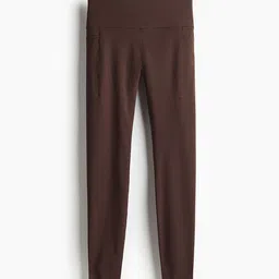 H&M Women Mid Rise Pocket-Detail Sports Leggings With Dry Move-picture-24