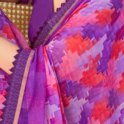 Anouk Pure Chiffon Saree image 2