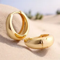 SHREE KRISHNA SHOPPING Gold-Plated Brass Earrings-picture-36