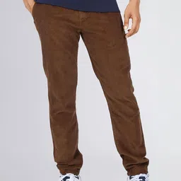 Lee Men Slim Fit Pleated Mid Rise Cotton Trousers-image-23
