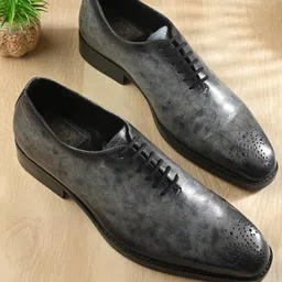 MILLE DOLLARI Men Leather Formal Derbys-image-11