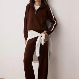 Trendyol High Collar Acrylic Sweatshirt With Trousers image 1