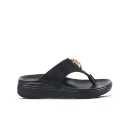 MEDIFEET Women Embellished Open Toe Flats image 3