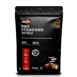 Neulife Pro-Standard Advanced Grass-fed Whey Protein Isolate Powder with Hydrolyzed Whey Protein. (450g)-picture-20