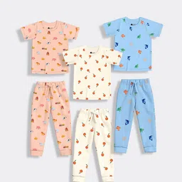 Orange Sugar Unisex Kids Printed T-shirt-image-47