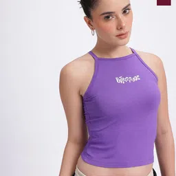 SZN Pack Of 2 Women Printed Bamboo Tank Crop Tops-image-59