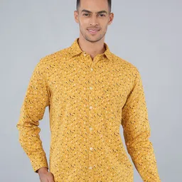 Ostermann Men Opaque Printed Casual Shirt-picture-22