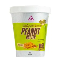 Helixlabz Crunchy High Protein Peanut Butter with Brown Sugar , Calcium ,Iron and other Vitamin A C & E | 1 Kg| Natural Special Crunchy-image-23