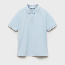 Mango Kids Boys Polo Collar Pure Cotton T-shirt-picture-14